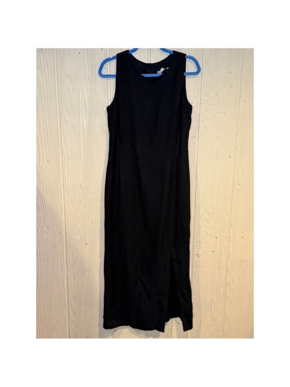 Women's MAGGY LONDON Black Sleeveless Midi Dress Size 10